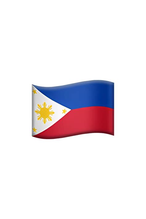 🇵🇭 Flag: Philippines Emoji | Philippine flag, Emoji, Philippines