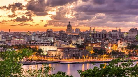 havana cuba old town skyline time Stock Footage Video (100% Royalty ...