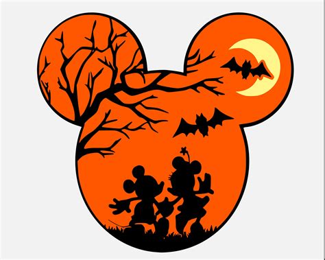 Disney Halloween SVG Mickey Halloween svg Mickey ears | Etsy