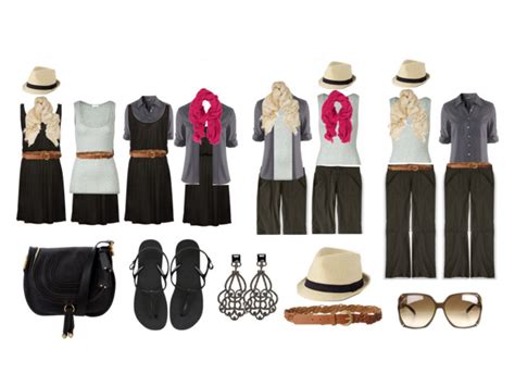 Minimalista Travel Packing - How to Mix and Match 4 Clothes