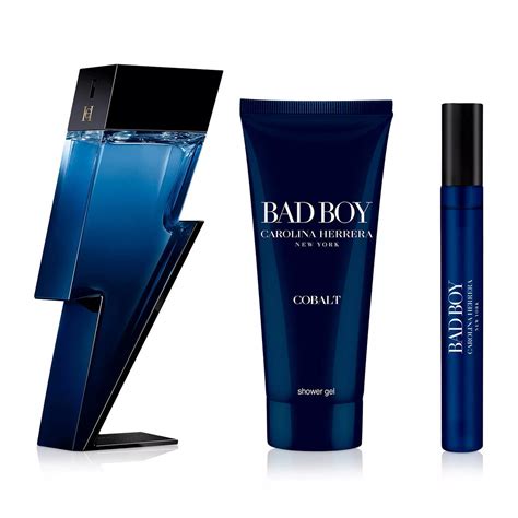 Carolina Herrera Bad Boy Cobalt Gift Set For Men – samawa perfumes