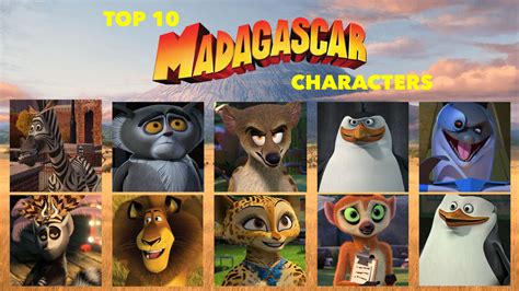 Madagascar 2 Characters List