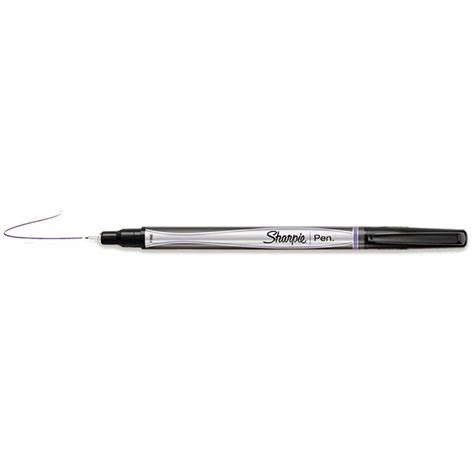 Sharpie Non Bleeding Pen Fine Point Purple