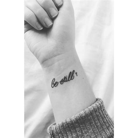 First tattoo - Psalm 46:10 "Be still and know that I am God". | Tattoos ...