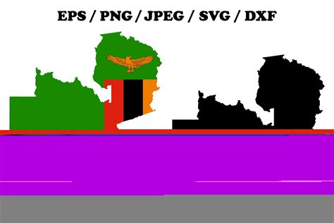 Zambia National Flag Map Design Graphic by terrabismail · Creative Fabrica