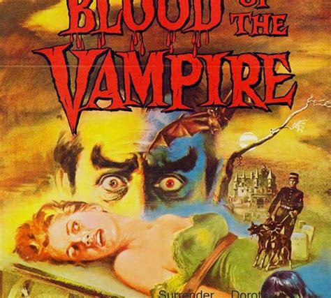 Blood of the Vampire 1950s Film Sci Fi Horror Movie Poster | Etsy