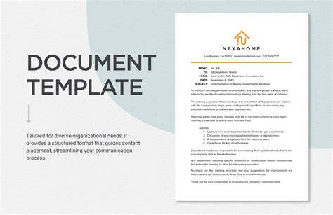 Document Template in Word, PDF, Google Docs - Download | Template.net