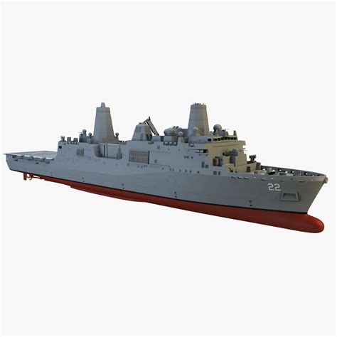 USS San Diego 3D Model $179 - .fbx .obj .max - Free3D