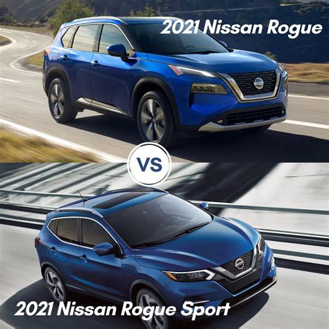 Nissan Rogue vs. Nissan Rogue Sport: Which is Right for You?