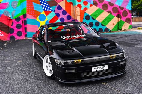 1989, Nissan, S13, Silvia, Cars, Black, Modified Wallpapers HD ...