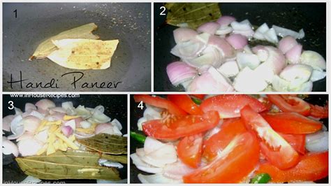 Handi Paneer Recipe - Restaurant Style - Pics - inHouseRecipes