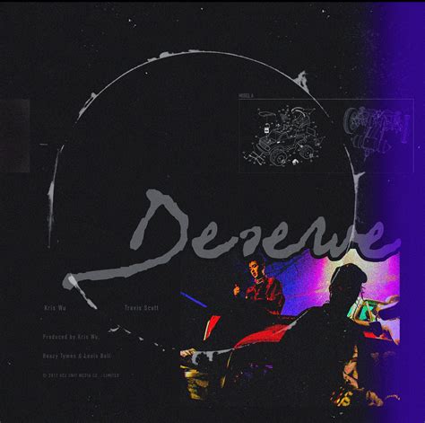 Deserve [ Kris Wu & Travis Scott] concept cover on Behance