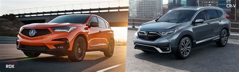 2021 Acura RDX versus Honda CR-V in Langhorne, PA | Davis Acura