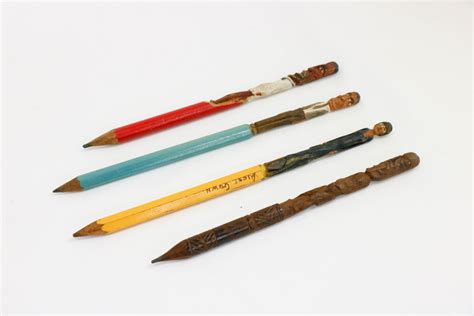 Artefact of the Month: Carved Pencil Collection - National Army Museum