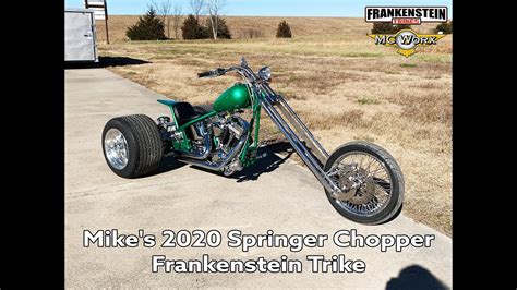 Mike's 2020 Custom Springer Chopper Trike - Frankenstein Trikes / MC ...