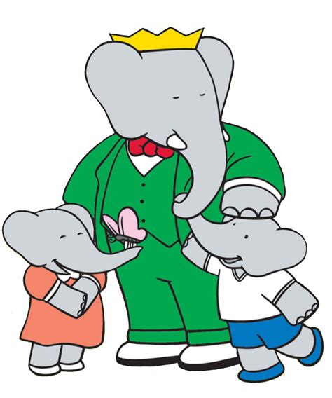 Cartoon Characters: Babar (PNG's)