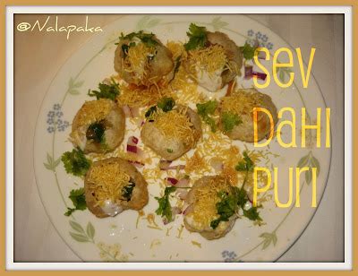 Sev Dahi Puri - Malas-Kitchen