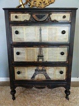 Decoupage Dresser Ideas - DIY