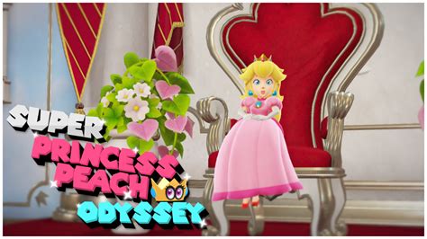 Princess Peach In Super Mario Odyssey