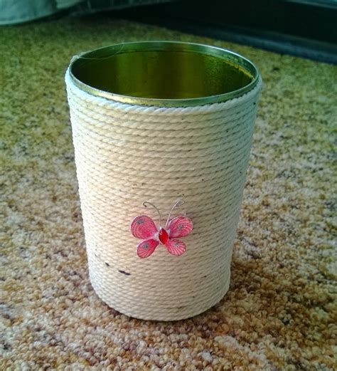 Laura's DIY crafts: Tin can flower vases