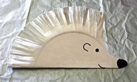 DIY Hedgehog Paper Plate Craft For Kids - Crafty Morning