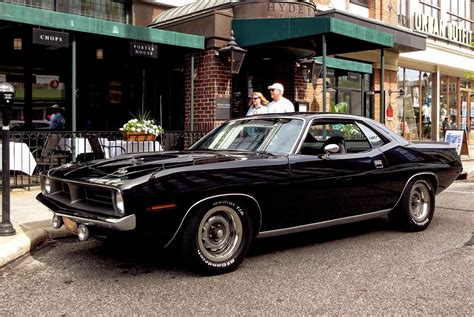 Gorgeous Black 1970 Plymouth Barracuda : Autos