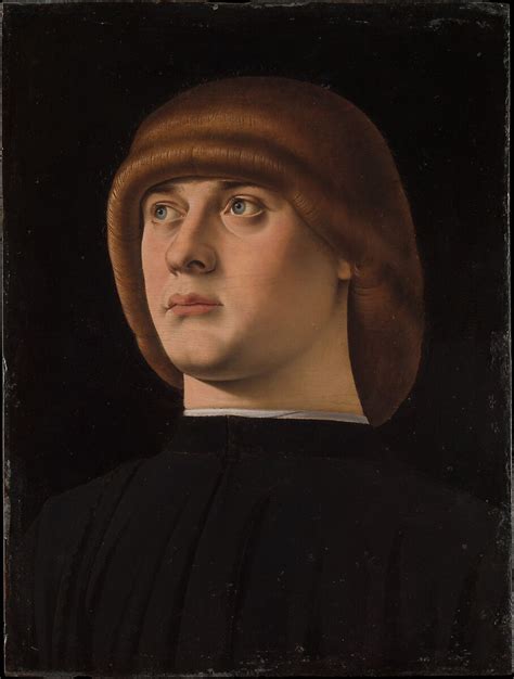 Jacometto (Jacometto Veneziano) | Portrait of a Young Man | The ...