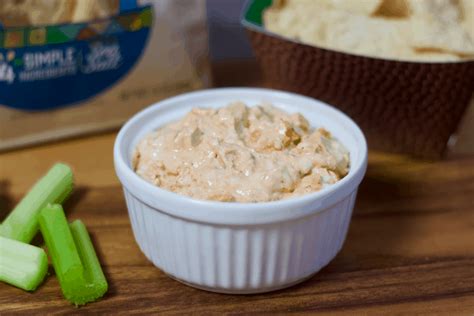 Vegan Buffalo Chicken Wing Dip [gluten-free] • Healthy Helper