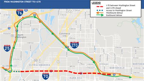 Interstate 70 closed this weekend for “historic shift” in Denver traffic