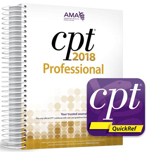 CPT 2018 Professional Codebook and CPT Quickref App Package - Walmart ...