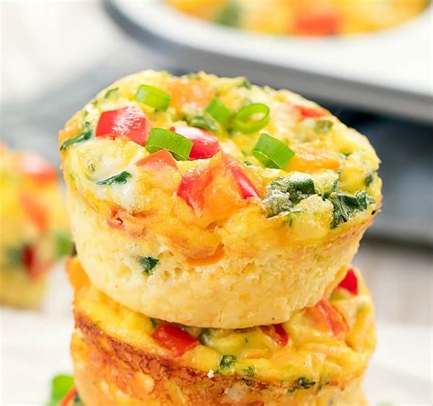 Omelet Muffins - Kirbie's Cravings