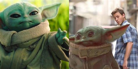 Star Wars:10 Grogu Memes That Show How He Would Fit In On Our Planet