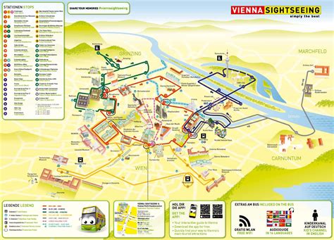 Vienna Hop On Hop Off Bus Route Map PDF