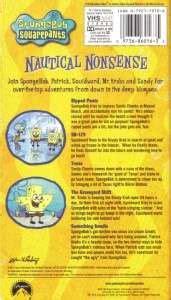 Spongebob Squarepants Sea Stories VHS, 2002