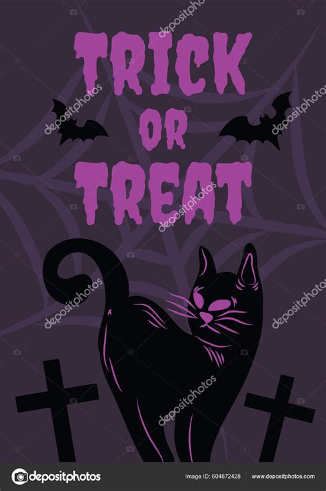 Spooky Halloween Card Design Vector Stock Vector by ©koontmwc 604872428