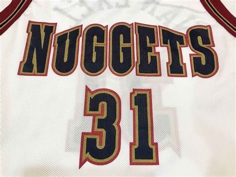 Vintage Vintage Champion NBA Denver Nuggets NICK VAN EXEL #31 Jersey ...