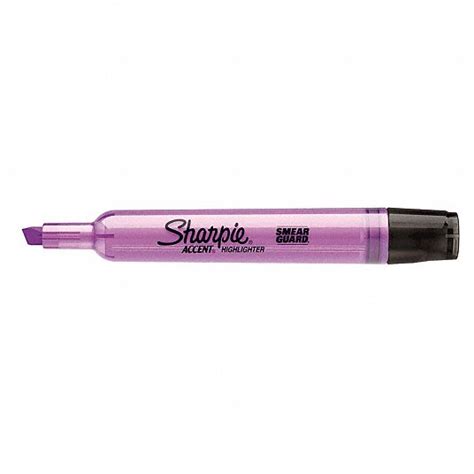 SHARPIE, Chisel, Purple, Highlighter - 2LTK7|25019 - Grainger