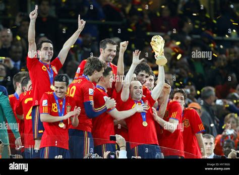 2010 world cup final iniesta hi-res stock photography and images - Alamy