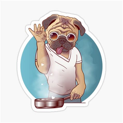 "Funny Pug Cooking Meme Pug in the Kitchen Pug Salt Meat Before Licked ...