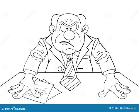 Boss Clipart Black And White