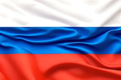 Premium AI Image | russia flag