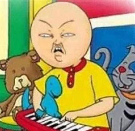 Angry Caillou Blank Template - Imgflip