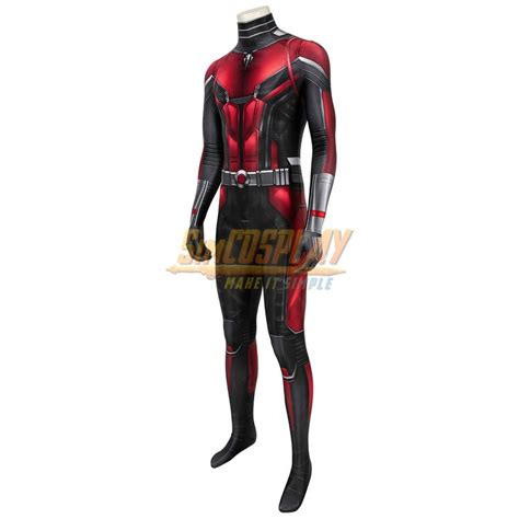 Ant-Man Cosplay Suit The Classic Ant Man Scott Cosplay Costume Printed ...