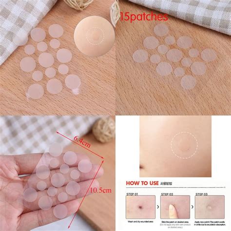 2019 New 15pcs/Sheet Acne Patch Set 15 Patches Pimple Treatment Acne ...