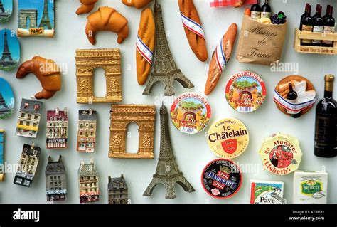 French souvenirs, Paris France Stock Photo - Alamy