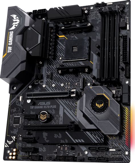 ASUS TUF X570-PLUS GAMING Motherboard , AMD X570, DDR4, 2 x PCIe x16 ...