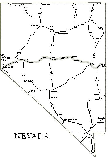 US50 - Nevada: Travel US 50 through Nevada. The Silver State. The ...