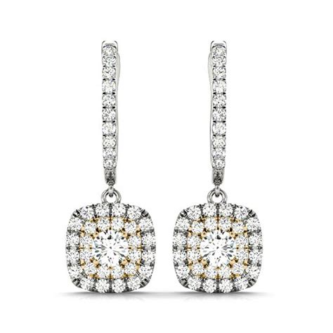 Classic 1 Carat Diamond Earrings | Fascinating Diamonds