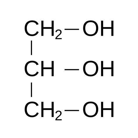 Glycerol Structure