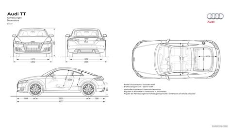 Audi TT | 2015MY | Dimensions